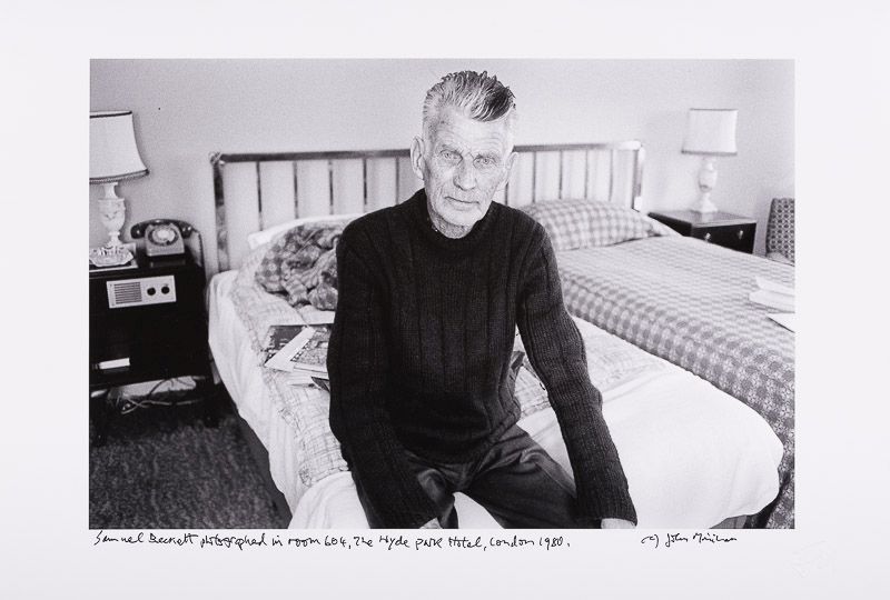 Minihan, Samuel Beckett – photographed in Room 604 at The Hyde Park Hotel in Lon