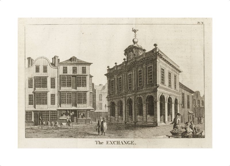 [Luckombe, Illustration of “The Exchange” [Meeting-Place and General Place of Co