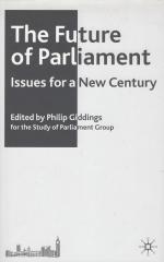 Giddings, The Future of Parliament - Issues for a new century.