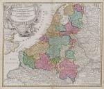 Homann, Tabula Generalis Totius Belgii qua Provinciae, XVII. Infer. Germaniae