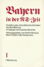 Broszat - Bayern in der NS-Zeit (6 Bände vollständig)