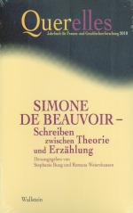 [Beauvoir, Simon de] Bung, Stephanie [Hrsg.]. - Simone de Beauvoir.