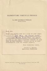 [Holton, Elementary Particle Physics - Original Offprint from the library of Joh