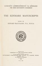 MacLysaght - Kenmare, The Kenmare Manuscripts.