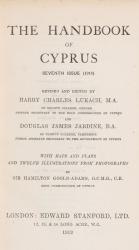 [Luke, The Handbook Of Cyprus: Seventh Issue (1913).