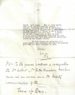 [Luke, Typed Letter Signed (TLS) from Sir Ronald Henry Amherst Storrs to Sir Harry Luke