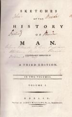 Home, Sketches of the History of Man.