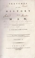 Home, Sketches of the History of Man.