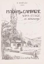 Benoit-Lévy, Maisons de Campagne sans Etage et Bungalows.