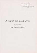 Benoit-Lévy, Maisons de Campagne sans Etage et Bungalows.