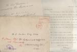 Luke, Autographed Letter, signed (ALS) by Rear Admiral, Sir Arthur Bromley & Lord Chamberlain Inviation
