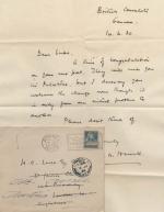 Congratulatory Letters and Telegrams to Luke for Malta (1930 – 1938)