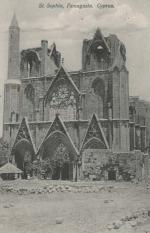 [Luke, Photographic Postcard of St.Sophia, Famagusta, Cyprus, photographed by J.P.Foscolo