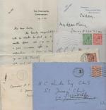 Collection of Manuscript Letters Signed (MLS) / Autographed Letters Signed (ALS) as well as Telegrams
