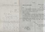 [Luke, Significant, eight-page (8) Manuscript Letter Signed (MLS) from J.H.Luke to his son