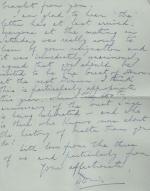 [Luke, Unidentified Manuscript Letter Signed (MLS) / Autographed Letter Signed