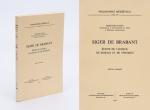 Collection of eight (8) Volumes of Works by Siger de Courtrai and Siger de Brabant