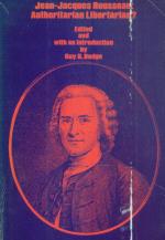 Rousseau-Authoritarian Libertarian