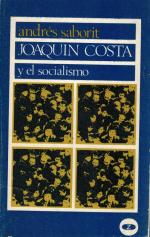 Saborit, Joaquin Costa y el socialismo