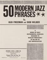 Freeman, 50 Modern Jazz Phrases.