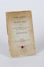 Berlin, The Life and Opinions of Moses Hess.