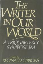 Gibbons, The Writer in Our World - a Symposium Sponsored by Triquarterly Magazin