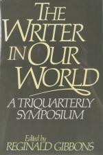 Gibbons, The Writer in Our World – a Symposium Sponsored by Triquarterly Magazin