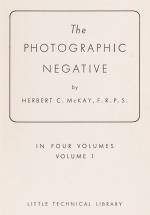 McKay, The Photographic Negative.