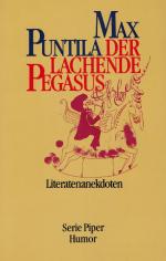 Puntila, Der Lachende Pegasus: Literatenanekdoten.