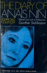 Nin, The Diary of Anaïs Nin. Volume Two: 1934-1939 and Volume Three: 1939-1944.