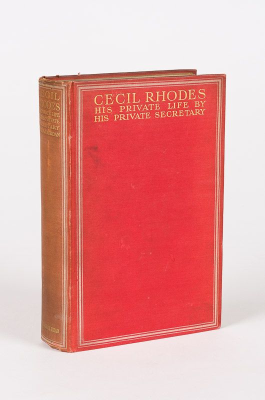 [Rhodes, - His Private Life by his Private Secretary.
