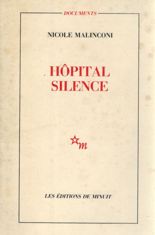 Malinconi – Hôpital silence.
