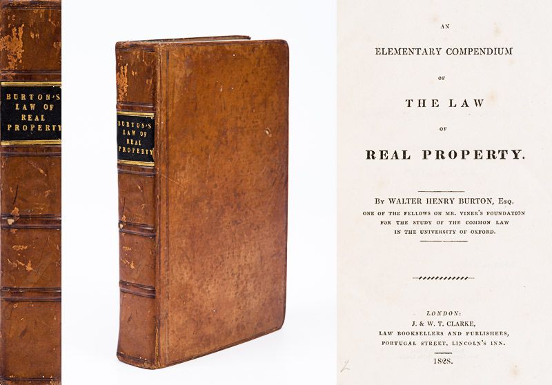 Burton, An Elementary Compendium  of the Law of Real Property.