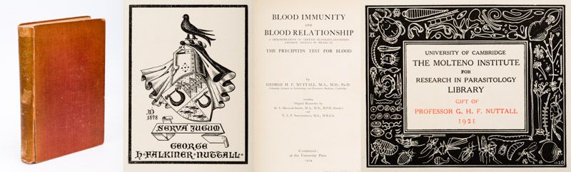 Nuttall, Blood Immunity and Blood Relationship, a Demonstration of certain Blood