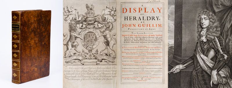 John Guillim - A Display of Heraldry. By John Guillim, pursuivant at Arms. The Sixth Edition.