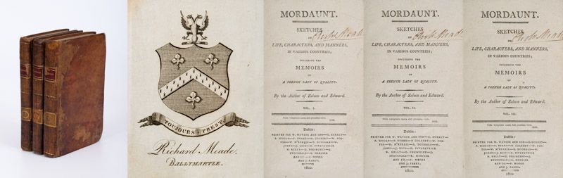 John Moore - Mordaunt. Sketches of Life, Characters, and Manners, in Various Countries