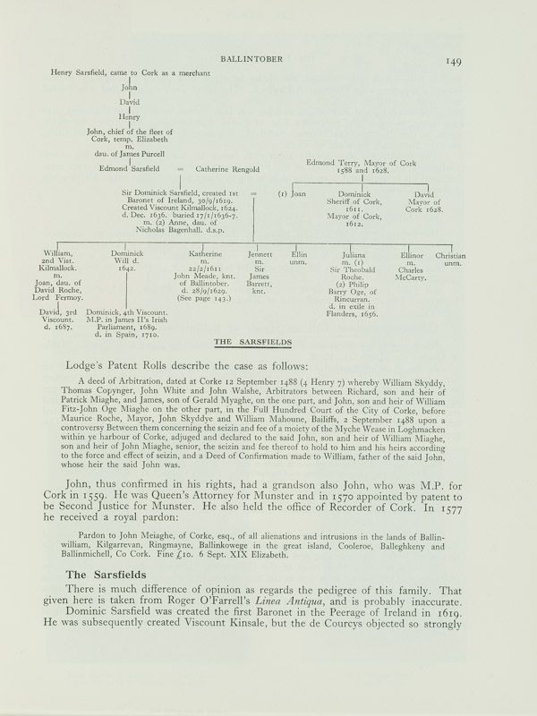 ffolliott, The Pooles of Mayfield and other Irish Families. - Inanna ...