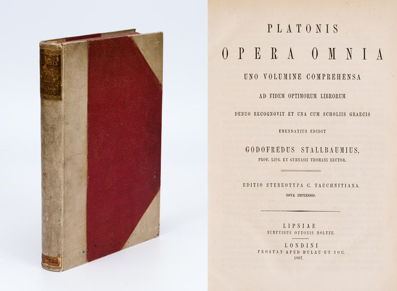 Plato / Stallbaum, Platonis Opera Omnia [Including 