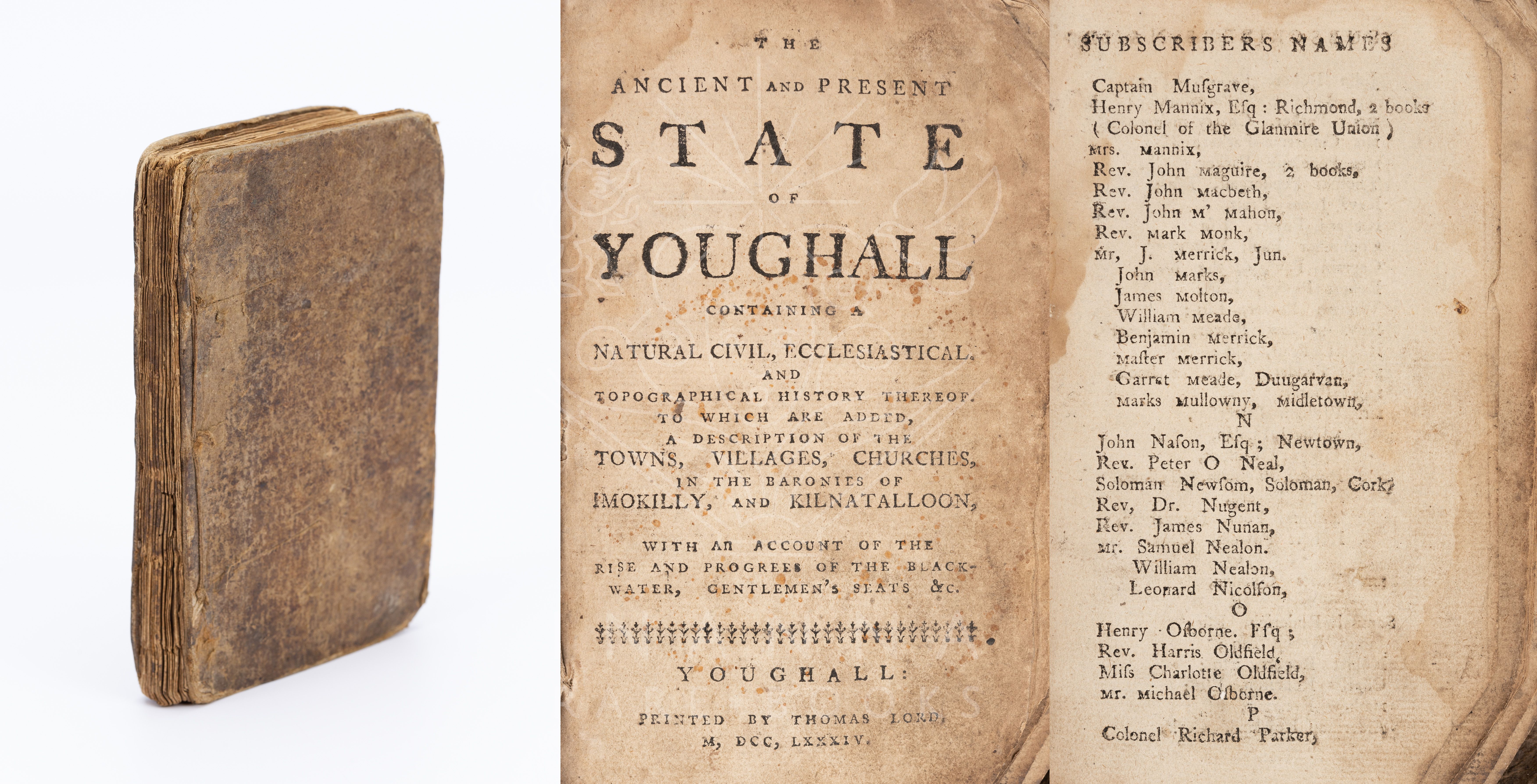[Lord, The Ancient and Present State of Youghall [sic] [Youghal] –  Containing a