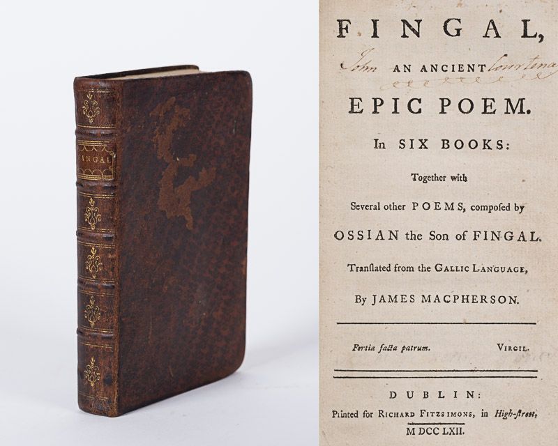 MacPherson, Fingal, An Ancient Epic Poem in Six Books : Together with several ot