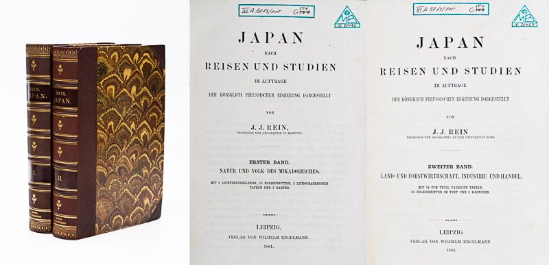 Johannes Justus Rein, Japan nach Reisen und Studien im Auftrage der Königlich Preussischen Regierung dargestellt