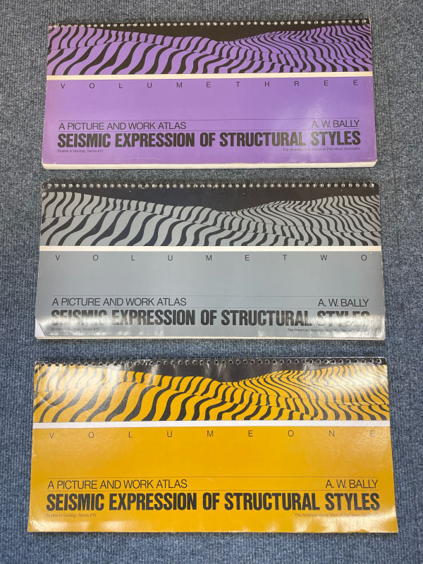 Bally - Seismic Expression of Structural Styles Atlas - I / II / III.