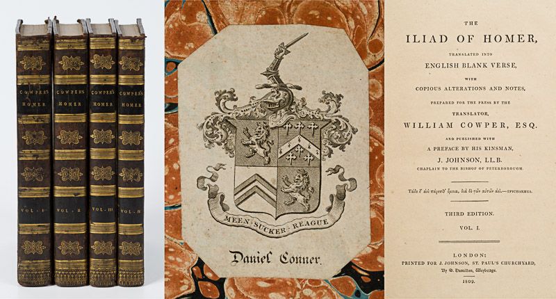 [Homer] Cowper, The Iliad and Odyssey of Homer, by the Late William Cowper, Esq.
