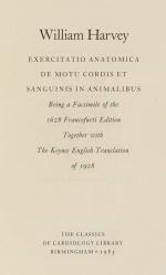 Original copper engraving portrait of english physician William Harvey