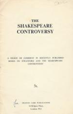 Various, The Shakespeare Controversy.