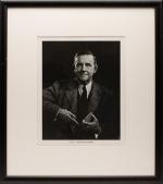 Yousuf Karsh - Original, vintage gelatin silver print of american physician, pathologist and Nobel Laureate, George Hoyt Whipple.