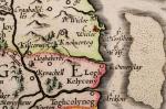 Hondius – Hibernia Pars Australis [The rare southern half of Hondius’ Map of Ire