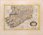 Hondius – Hibernia Pars Australis [The rare southern half of Hondius’ Map of Ire