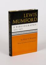 [Mumford, Lewis Mumford: A Bibliography 1914 – 1970.