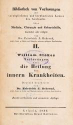 Ueber die Heilung der innern Krankheiten von dem Standpunkte der neuesten Erfahrung am Krankenbette